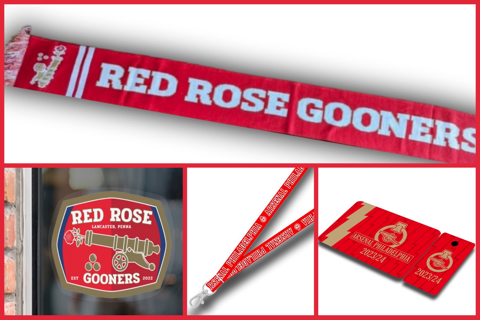 RED ROSE GOONERS Membership 2023/2024